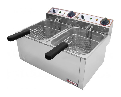 Фритюрница электрическая BECKERS FR 6+6LT