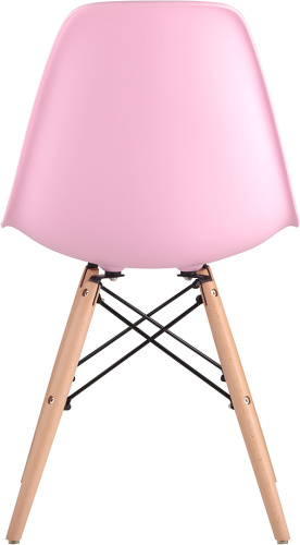 Стул DSW розовый фото 4