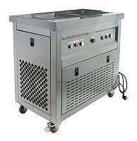 Фризер для жареного мороженого Foodatlas KCB-2F (световой короб)