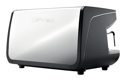 Кофемашина Nuova Simonelli Appia Life 2Gr S черная, высокие группы, экономайзер, полуавтомат фото 3