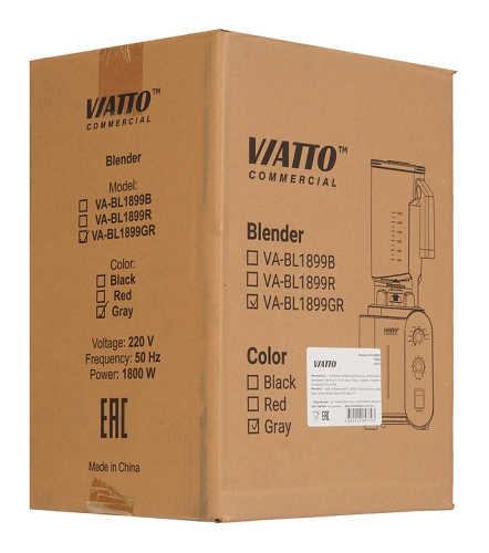 Блендер VIATTO VA-BL1899GR фото 12