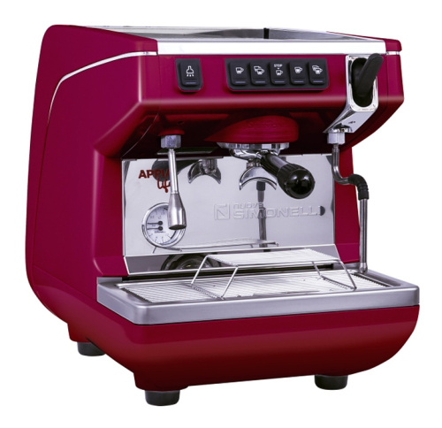 Кофемашина Nuova Simonelli Appia Life 1Gr V красная, высокая группа, автомат