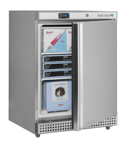 Шкаф морозильный TEFCOLD UF200S нерж. фото 2