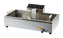 Чебуречница Dukers EF16 3.9 кВт 730×536×270 мм серый