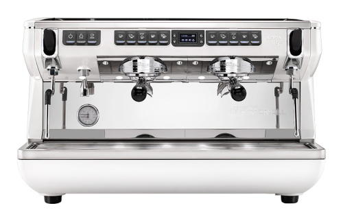 Кофемашина Nuova Simonelli Appia Life XT 2Gr V белая, высокие группы, автомат