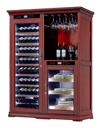 Винный шкаф MEYVEL MV108-WM2-BAR-HUM