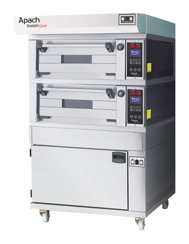 Печь для пиццы подовая Apach Bakery Line E4L2PZP DPBI-T