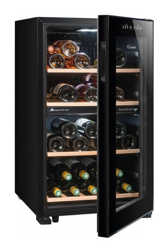 Винный шкаф La Sommeliere LS51.2Z Black фото 2