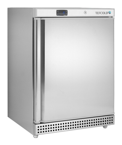 Шкаф морозильный TEFCOLD UF200S нерж.