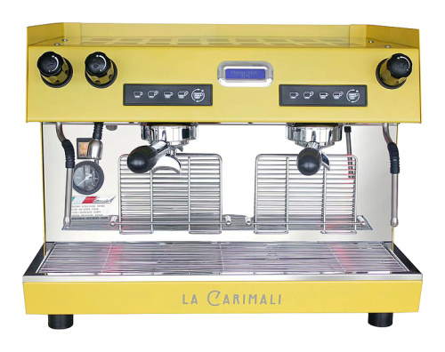 Кофемашина Carimali Nimble NI-E02-H-02 2 Gr высокие группы, желтая
