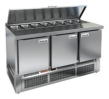 Стол для салатов HICOLD SLE1-111GN (1/3) с крышкой