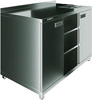 Барная станция для кофемашин Restoinox БСНКР-10/6-БП с нок-бокс