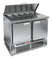 Стол для салатов HICOLD SLE1-11GN (1/3) с крышкой