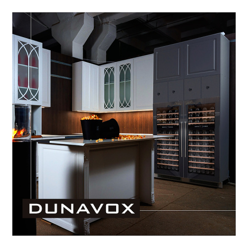 Винный шкаф Dunavox DX-74.230DB фото 3