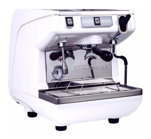 Кофемашина Nuova Simonelli Appia Life 1Gr S белая, высокая группа, полуавтомат