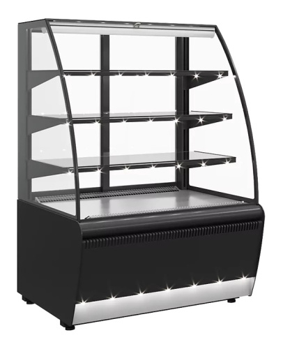 Витрина кондитерская Carboma K70 VV 1,3-1 Standard 9005-0430
