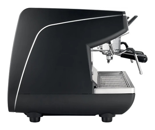 Кофемашина Nuova Simonelli Appia Life Compact 2 Gr V черная, высокие группы, экономайзер, автомат фото 3