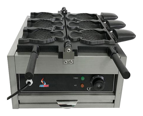 Вафельница тайяки Airhot WBF-3 FISH