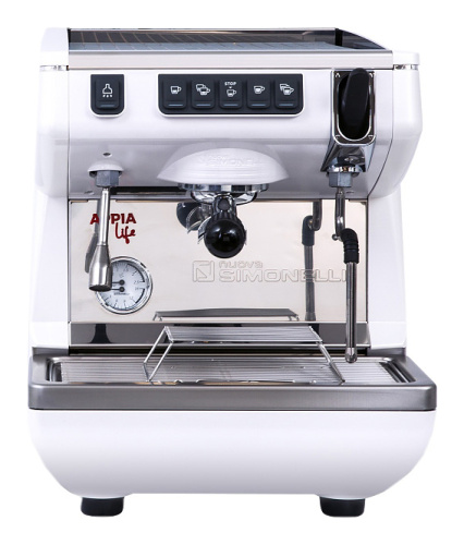 Кофемашина Nuova Simonelli Appia Life 1Gr V белая, высокая группа, автомат фото 2