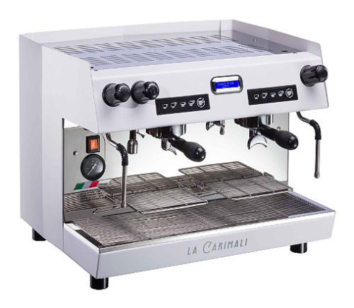 Кофемашина Carimali Nimble NI-E02-H-02 2 Gr высокие группы, белая фото 2