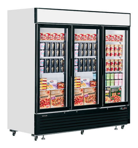 Шкаф морозильный TEFCOLD LGF7500 со стеклом фото 2
