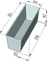 Форма хлебная Тостерная 305 х 105 х 92 мм