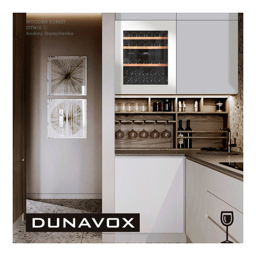 Винный шкаф Dunavox DAV-32.81DW.TO фото 2