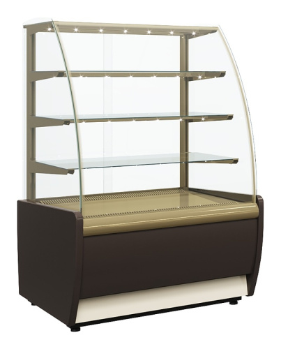 Витрина кондитерская Carboma K70 VM 1,3-1 Light (ВХСв - 1,3д)