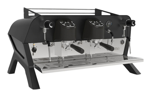 Кофемашина Sanremo F18 SB 2 высокие гр. черная матовая