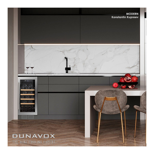 Винный шкаф Dunavox DAU-32.81SS фото 2