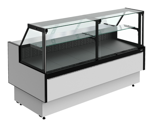 Витрина холодильная Carboma Palm 3 GC95 SM 2,0-1 версия 2.0 (9006-9005, с боковинами)