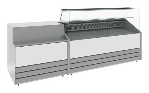 Витрина морозильная Carboma Colore GC75 SL 1,2-1 9006-9003 (статика) фото 3
