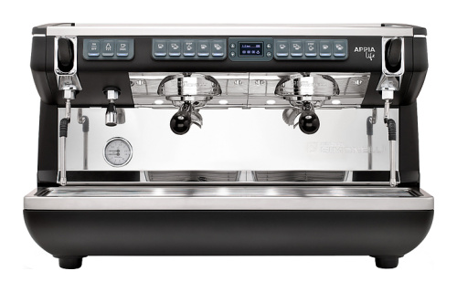 Кофемашина Nuova Simonelli Appia Life XT 2Gr V черная, высокие группы, автомат