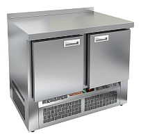 Стол холодильный HICOLD GNE 11/TN с бортом