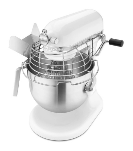 Миксер планетарный KitchenAid Professional 5KSM7990XEWH 6,9 л белый фото 4