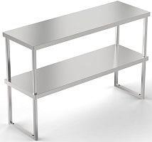Полка настольная ПНн2-1300/300/800-п сварная
