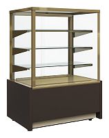 Витрина для шоколада Carboma KC70 VH 0,6-1 Light (0102-0109, шоколад / золото)