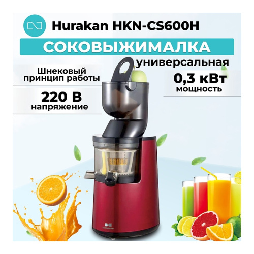 Соковыжималка шнековая Hurakan HKN-CS600H фото 13