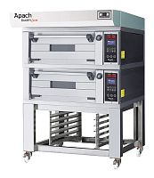 Печь для пиццы подовая Apach Bakery Line E22PZS DPBI-T
