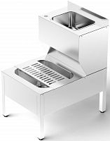 Ванна моповая цельнотянутая двухуровневая ВмопБ-810/500/870-п