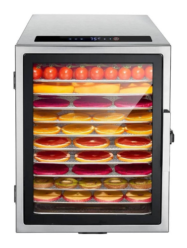 Сушилка для овощей и фруктов Airhot FD-10 GLASS-B фото 2