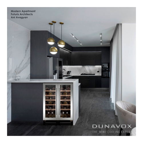 Винный шкаф Dunavox DAUF-19.58SS фото 4