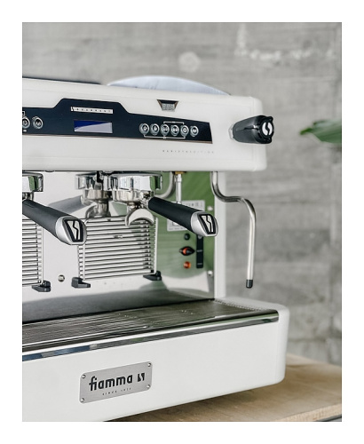 Кофемашина FIAMMA Quadrant 2 CV TC White фото 2
