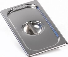 Крышка для гастроемкости GN 1/3 (325x176) нерж. сталь
