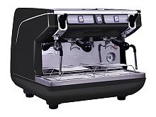 Кофемашина Nuova Simonelli Appia Life Compact 2 Gr S черная, высокие группы, экономайзер, полуавтомат