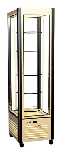 Витрина кондитерская Carboma D4 VM 400-2 (R400Cвр, бежево-коричневый)