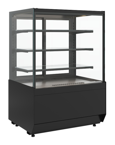 Витрина кондитерская Carboma KC70 VV 1,3-1 Standard версия 2.0 (Techno 9005)
