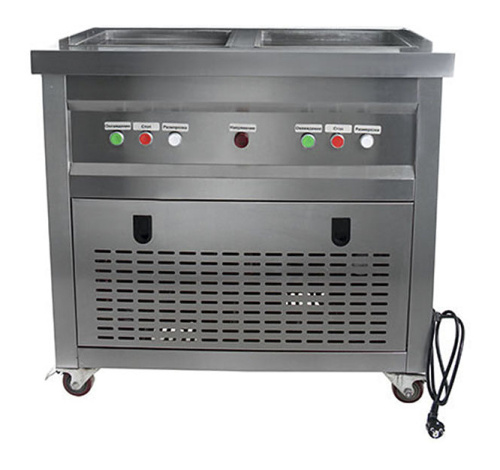 Фризер для жареного мороженого Foodatlas KCB-2F (световой короб) фото 2