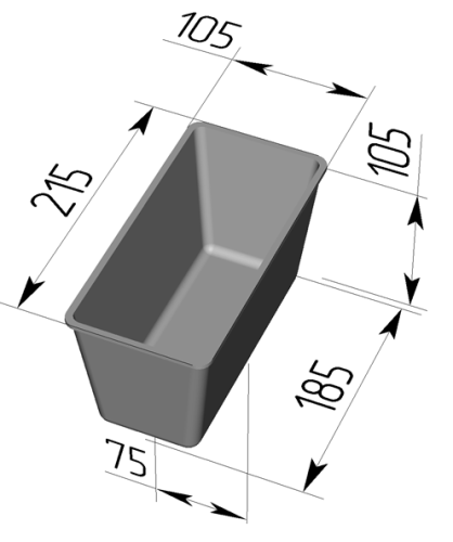 Форма хлебная Л10