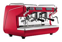 Кофемашина Nuova Simonelli Appia Life 2Gr V красная, высокие группы, экономайзер, автомат